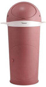 Sötét rózsaszín műanyag szemetes pelenkákhoz 25 l Whale – Kindsgut