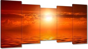Vászonkép 150x80 Napfelkelte az óceán felett