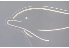 Rabalux 76002 - AKALI LED gyerek asztali lámpa LED/2W/5V 3000K delfin bükk