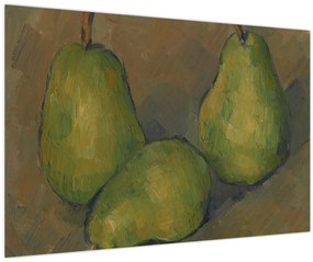 Kép - Paul Cézanne, Three Pears, reprodukciók (90x60 cm)