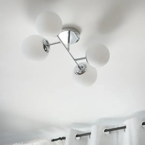 Brilagi - Felületre szerelt csillár MALONY 4xE14/20W/230V fényes króm