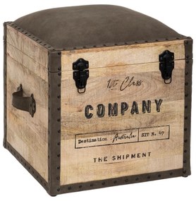 Vintage tárolós ülőke