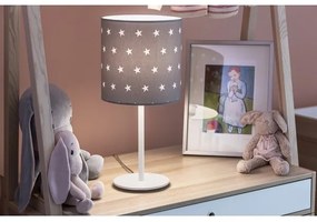 Argon 4126 - Asztali lámpa MAGIC 1xE27/15W/230V szürke/fehér