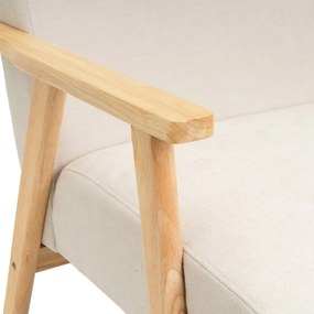 Fehér zsenília fotel Vintage – Casa Selección