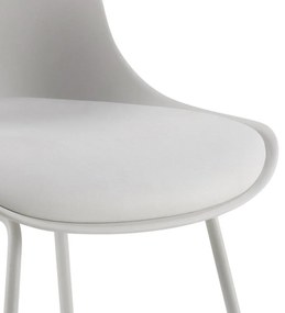 Fehér bárszék (ülésmagasság 76 cm) Tina – Actona