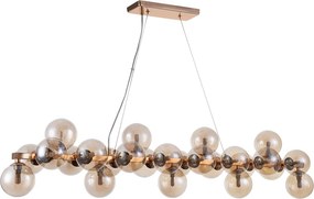 Italux glamour modern függeszték cabella konyak arany itxpnd5252a25gdcgn