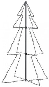 160 LED-es beltéri/kültéri kúp alakú karácsonyfa 78 x 120 cm