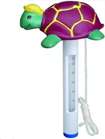 Medence hőmérő, teknős figura