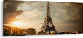 Kép - Eiffel-torony, Párizs, Franciaország (120x50 cm)