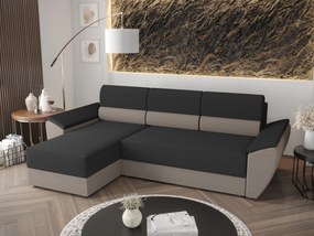Sarok ülőgarnitúra Radiant L2 (sötétszürke + világos szürke) (B). Akció -16%. 1062213
