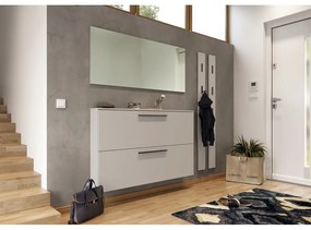 Szürkésbézs függő cipőtartó billenő fiókokkal Utah - Germania