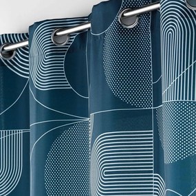 Kék függöny 140x280 cm Esquisse – douceur d'intérieur