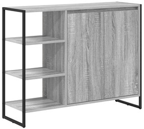 Oldalsó szekrény Szürke Sonoma 96.5 x 30 x 75 cm Faanyag