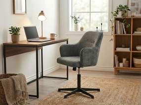 Készlet 2 db szürke irodai szék NERIS