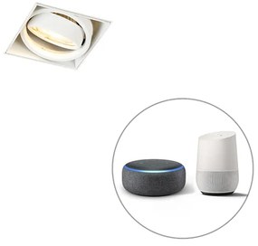 Okos beépített reflektor fehér keret nélküli, Wi-Fi-vel GU10 - Oneon 1