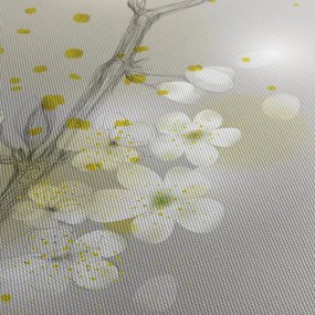 Virágzó gally képe (120x50 cm)