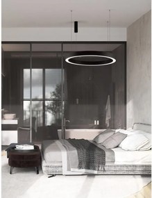 Függeszték Fekete MORBIDO NOVA LUCE 9345645