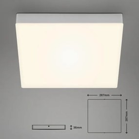 Briloner 7071-014 - LED Mennyezeti lámpa FLAME LED/21W/230V 3000K 28,7x28,7 cm