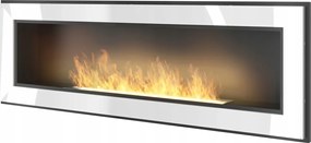 Biokandalló Szélvédővel fehér Frame 1500mm (150cm)