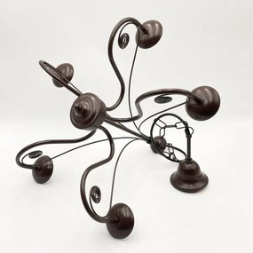 Brilagi - LED Csillár láncon COTTAGE 5xG9/40W/230V barna/fehér