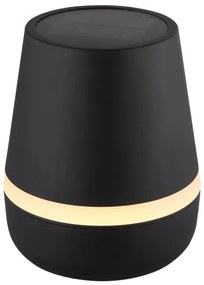 Globo 36638S - LED napelemes lámpa 10xLED/0,06W/3V IP44 fekete