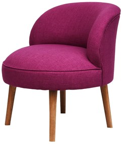Design fotel Garcelle sötét rózsaszín
