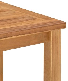 Dohányzóasztal Barna 90 x 50 x 45.5 cm Tömör tíkfa