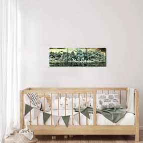 A víz felszínének képe (órával) (90x30 cm)