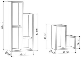Sule Oak könyvespolc