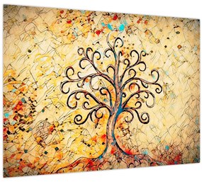 Kép - Mozaik életfa (70x50 cm)