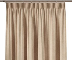 Velvi szalagfüggöny 140x240 sötét krémszínű