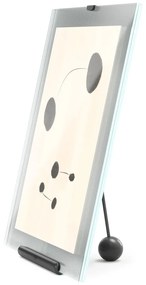 Fekete üveg álló képkeret 26x30,5 cm Flute – Umbra