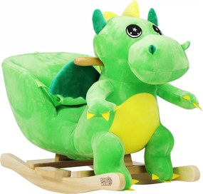 Plüss hintázó állat gyerekeknek hanghatásokkal barna