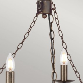 Elstead Lighting CROMWELL CW6-OLD-BRZ Csillár 6x60W/E14