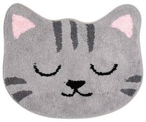 Fürdőszobai kilépő cicás 60x50x1 cm