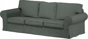 Ektorp 3 személyes kanapé huzat, összecsukható Ikea zöld