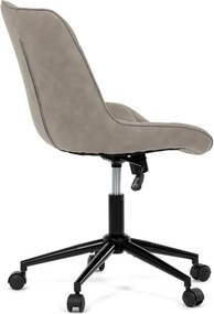 Állítható magasságú bézs szövet irodai szék. KA-V3120 LAN3