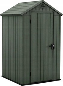 Kerti házikó Műanyag szerszámtároló 117x126 cm Abiko