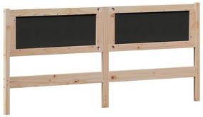 Fejtámla Egyéb Barna és taupe 180 cm Tömör fenyőfa