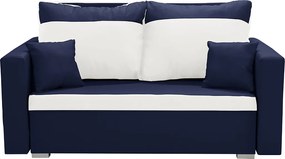 ASTRA3 Kétszemélyes kinyitható kanapé Sötétkék/krém