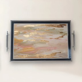 Üveg tálca, 38×24 cm – TPG9852