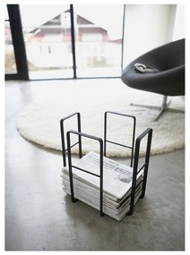 Tower fekete újságtartó állvány - YAMAZAKI