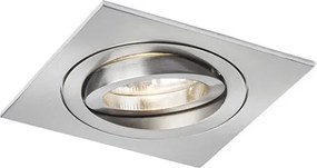 RENDL MURO SQ süllyesztett lámpa matt nikkel 230V LED GU10 8W
