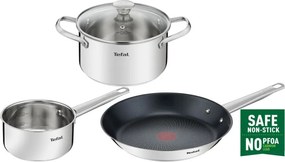 Edénykészlet Tefal rozsdamentes acél 4 részes