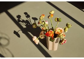 Bézs kerámia váza (magasság 30 cm) Sapo – Hübsch