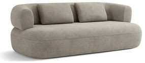 Világosszürke buklé kanapé 178 cm Jenny – Micadoni Home
