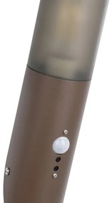 Eglo 900985 - HELSINKI kültéri fali lámpa szenzorral 1xE27/15W/230V IP44