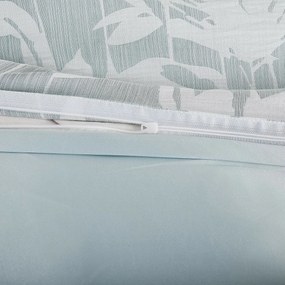 Alabama zöld jacquard ágynemű, 140 x 200 cm, 70 x 90 cm