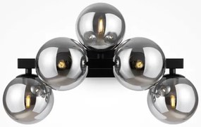 Maytoni MOD547WL-05B - Fali lámpa DALLAS 5xG9/28W/230V fekete