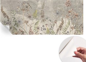 Fotótapéta Fali tapéta Hálószobába és Nappaliba Mezei növények 250x104 cm